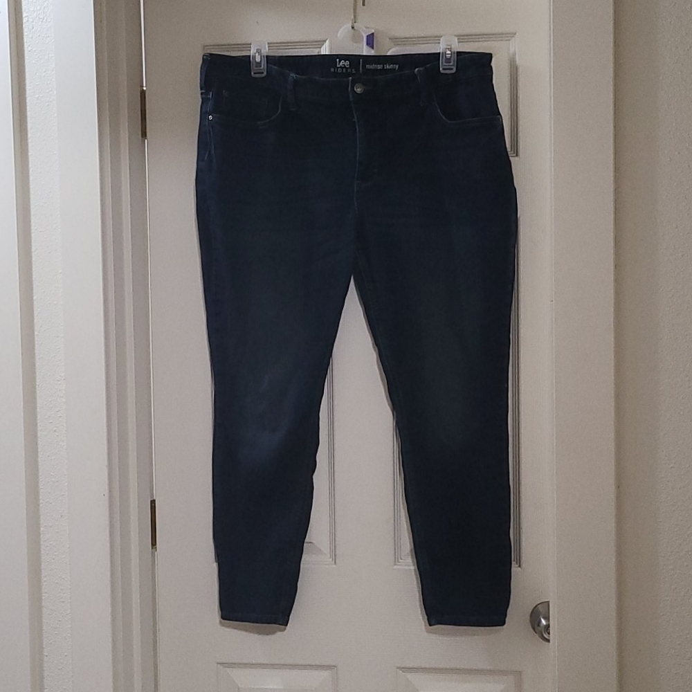Lee Midrise skinny jeans